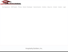 Tablet Screenshot of hospitalitybuilders.com